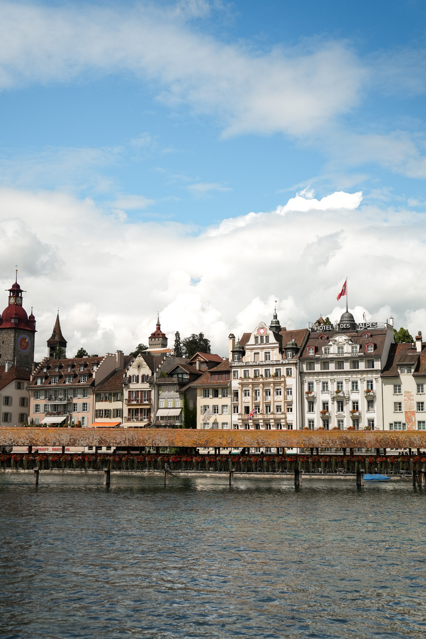 Altstadt Luzern mit Kapelbrücke