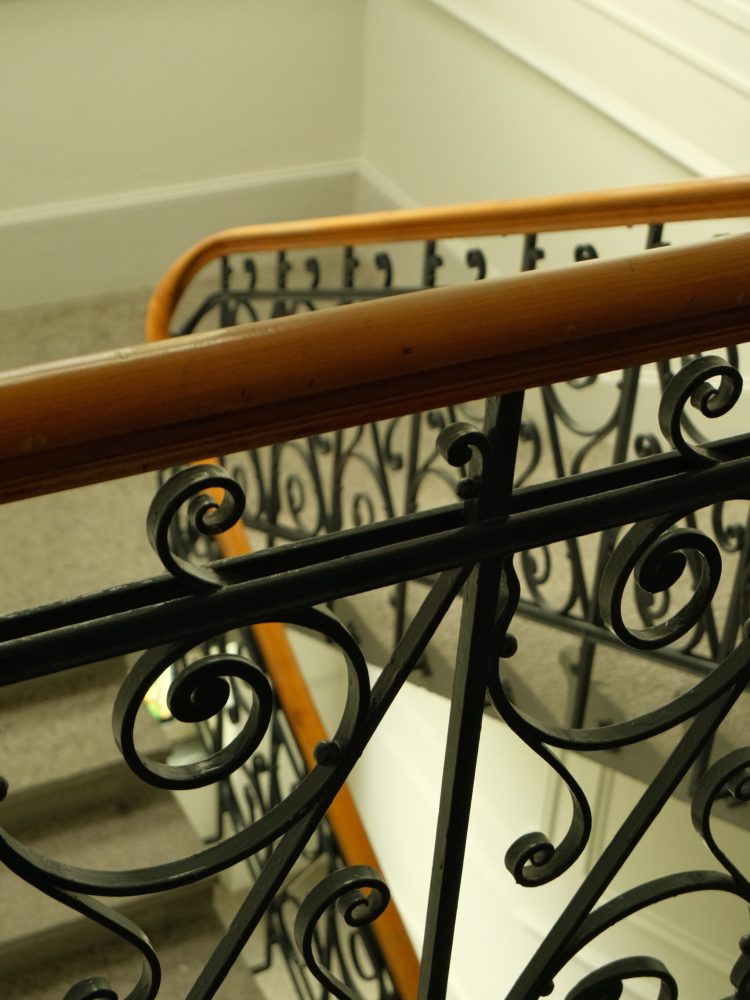 Treppenhaus aus den frühen Jahres des Hotel Waldstätterhof